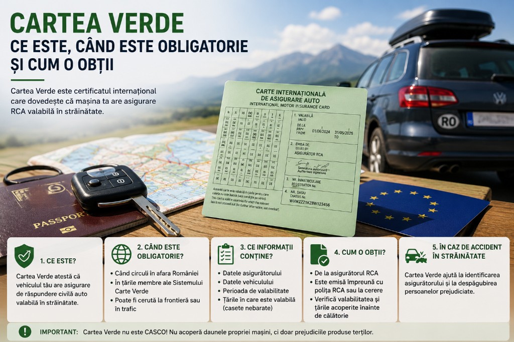Cartea Verde — ce este, când este obligatorie și cum o obții