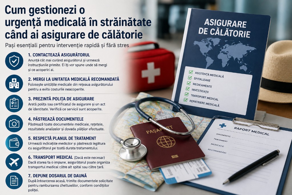 Cum gestionezi o urgență medicală în străinătate când ai asigurare de călătorie
